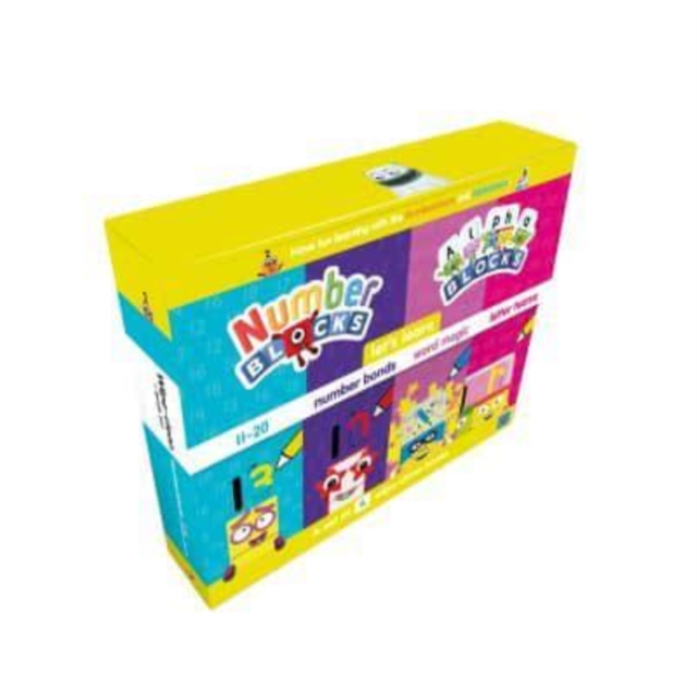 Book cover of Numberblocks and Alphablocks: Let's Learn Numbers and Letters Set