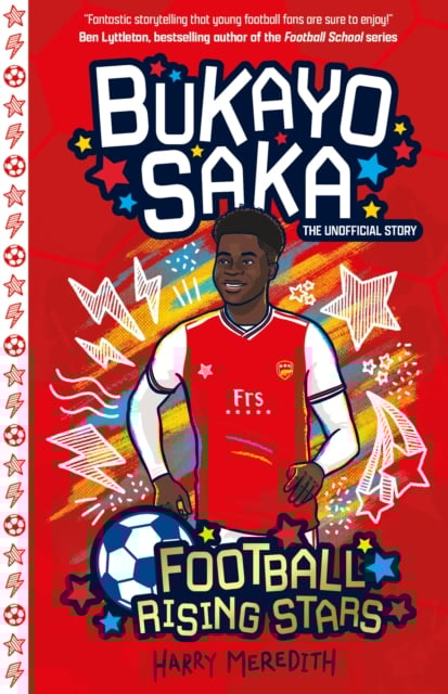 Book cover of Football Rising Stars: Bukayo Saka