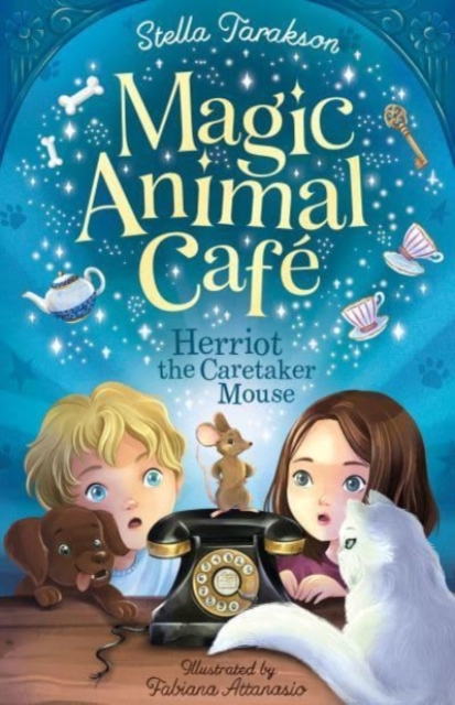 Book cover of Magic Animal Cafe: Herriot the Caretaker Mouse