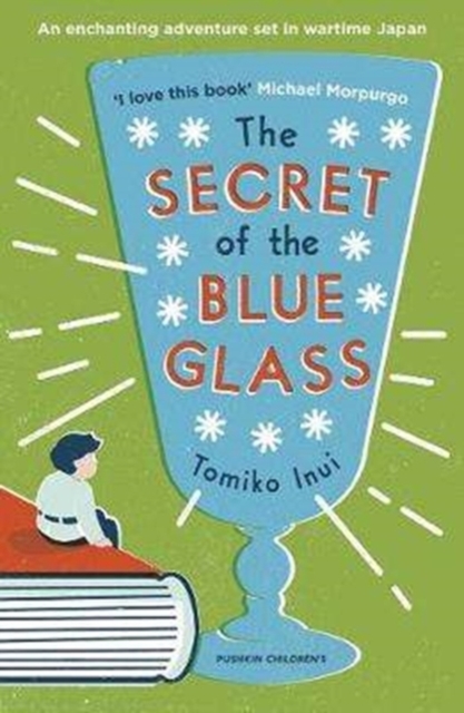 Book cover of The Secret of the Blue Glass