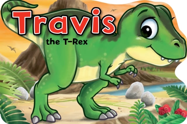 Book cover of Travis the T-Rex