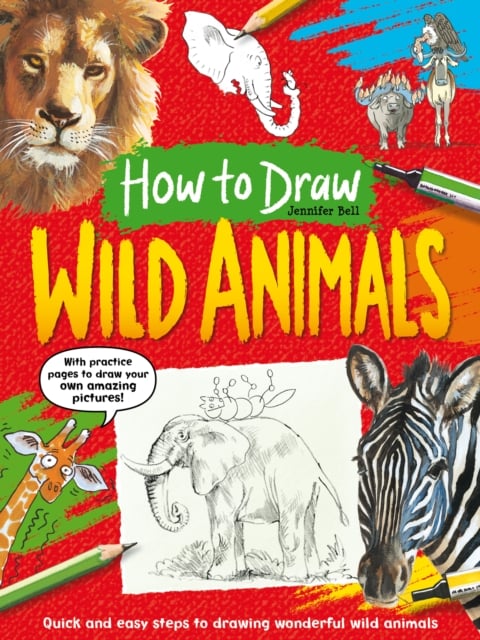 Book cover of How To Draw: Wild Animals