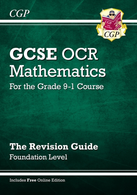 Book cover of GCSE Maths OCR Revision Guide: Foundation inc Online Edition, Videos & Quizzes