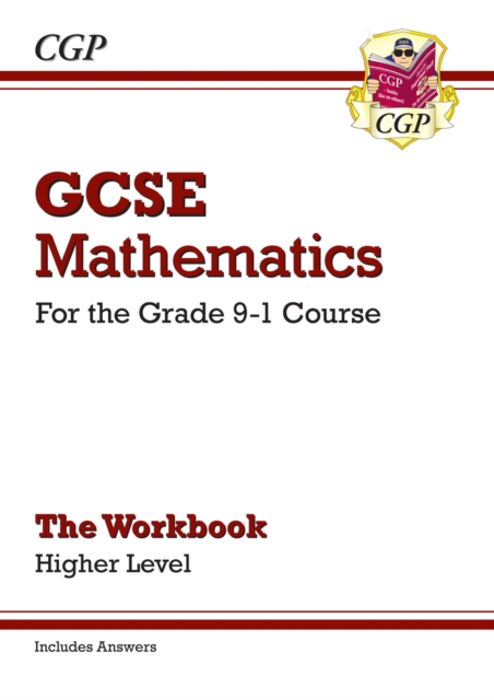 Book cover of GCSE Maths Workbook: Higher (includes Answers)