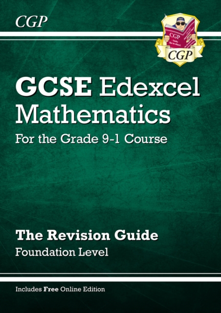 Book cover of GCSE Maths Edexcel Revision Guide: Foundation inc Online Edition, Videos & Quizzes