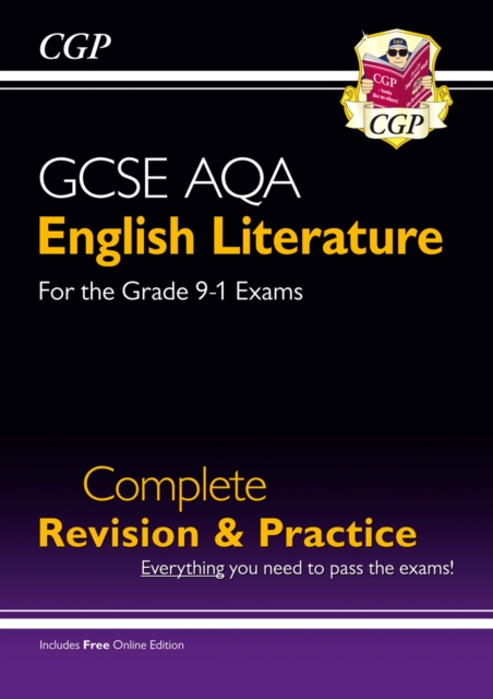 Book cover of GCSE English Literature AQA Complete Revision & Practice - includes Online Edition