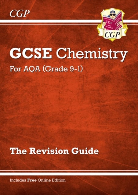 Book cover of New GCSE Chemistry AQA Higher Revision Guide with CGP RevisionHub