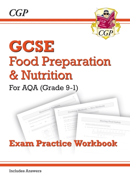 Book cover of GCSE Food Preparation & Nutrition AQA Exam Practice Workbook