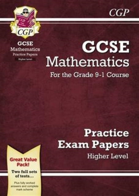 Book cover of GCSE Maths Practice Papers: Higher
