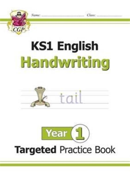 Book cover of KS1 English Year 1 Handwriting Targeted Practice Book