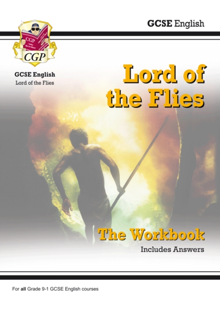 Book cover of GCSE English - Lord of the Flies Workbook (includes Answers)