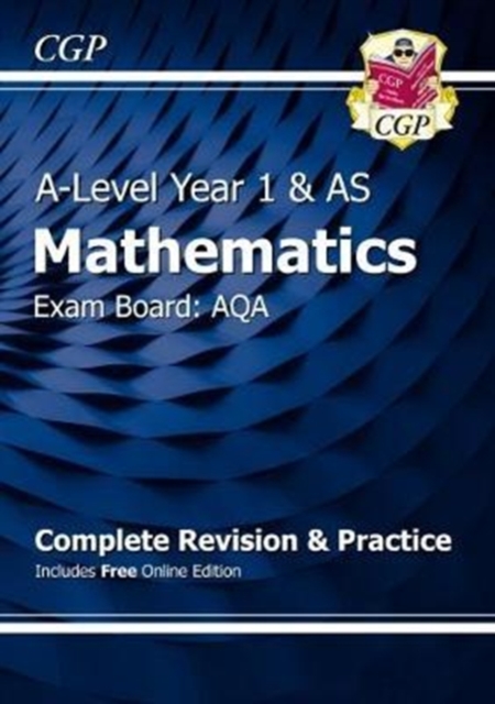 Book cover of AS-Level Maths AQA Complete Revision & Practice (with Online Edition)