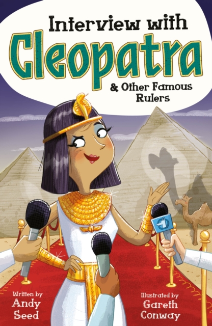 Book cover of Interview with Cleopatra & Other Famous Rulers