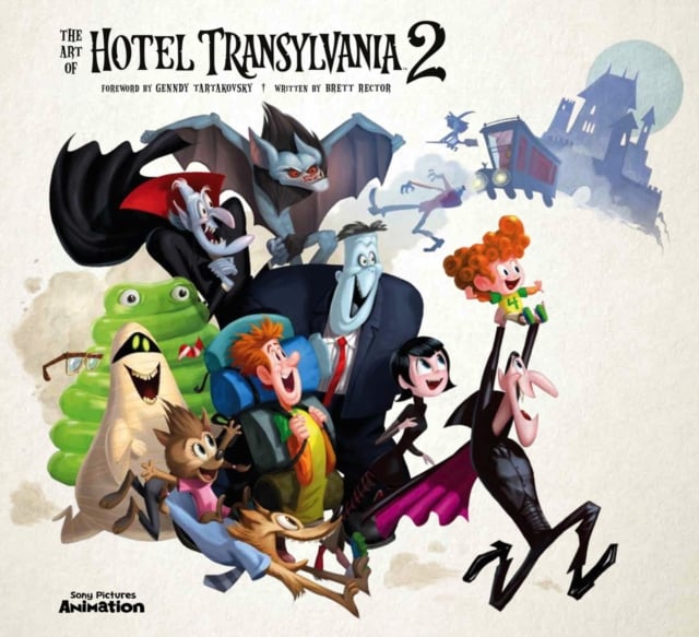 Book cover of The Art of Hotel Transylvania 2