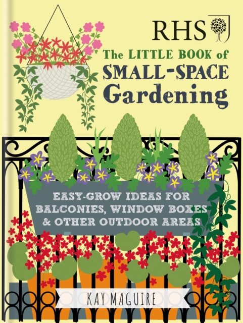 Book cover of RHS Little Book of Small-Space Gardening