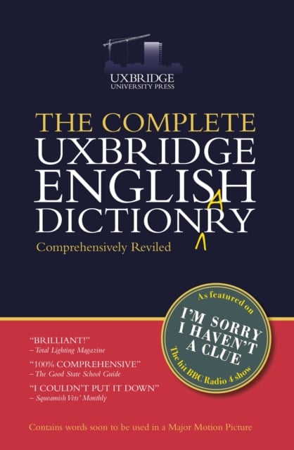 Book cover of The Complete Uxbridge English Dictionary