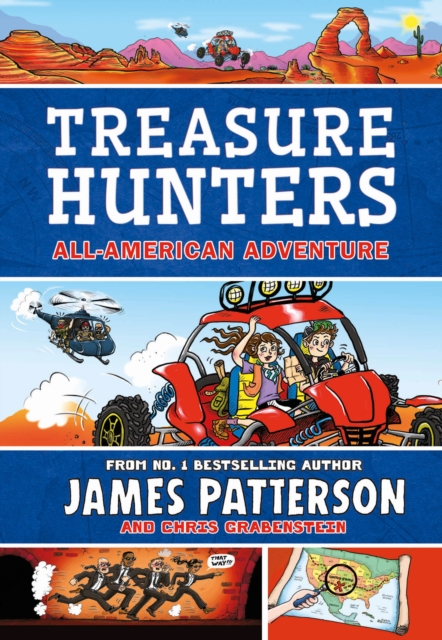 Book cover of Treasure Hunters: All-American Adventure