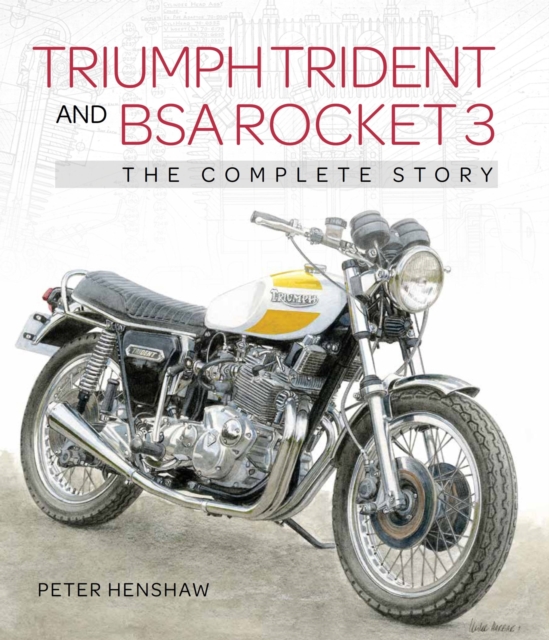 Book cover of Triumph Trident and BSA Rocket 3