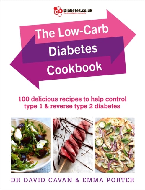 Book cover of The Low-Carb Diabetes Cookbook