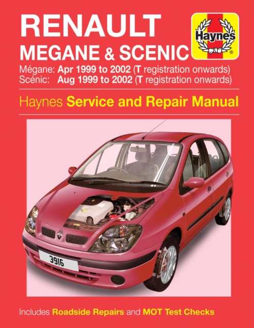 Book cover of Renault Megane & Scenic 99-02