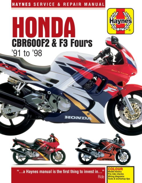 Honda CBR600F2 & F3 Fours (91-98) by Haynes Publishing