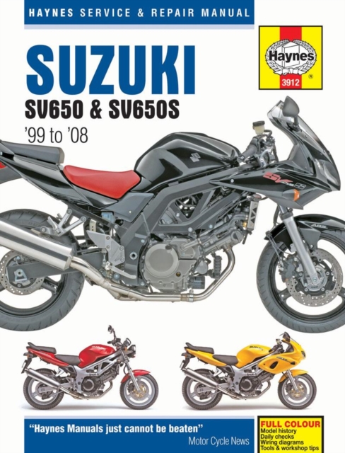 Book cover of Suzuki Sv650 & Sv650S
