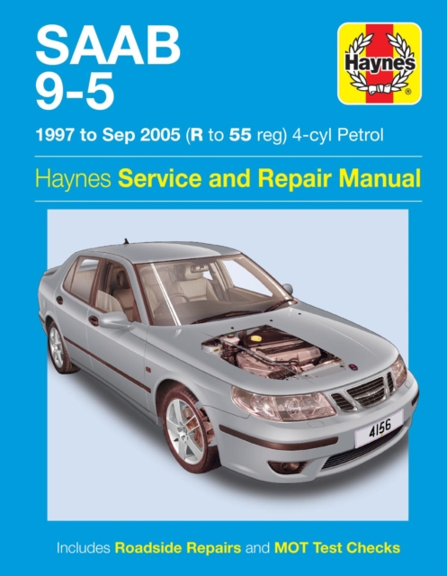 Book cover of Saab 9-5 Petrol (97 - 05) Haynes Repair Manual