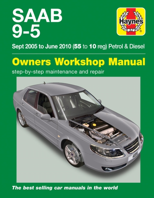 Book cover of Saab 9-5 (Sep 05 - Jun 10) Haynes Repair Manual