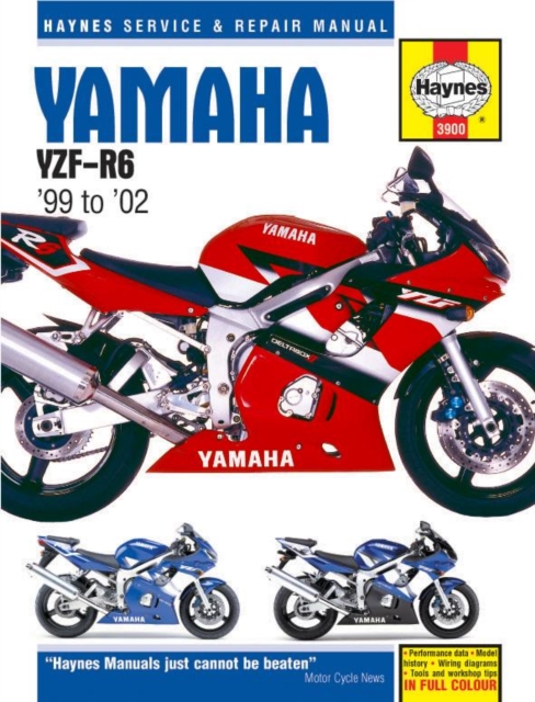 Book cover of Yamaha YZF-R6 (99 - 02) Haynes Repair Manual