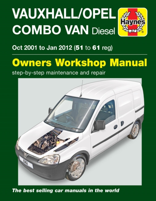 Book cover of Vauxhall/Opel Combo Diesel Van (Oct 2001 to Jan 2012) 51 to 61 Haynes Repair Manual