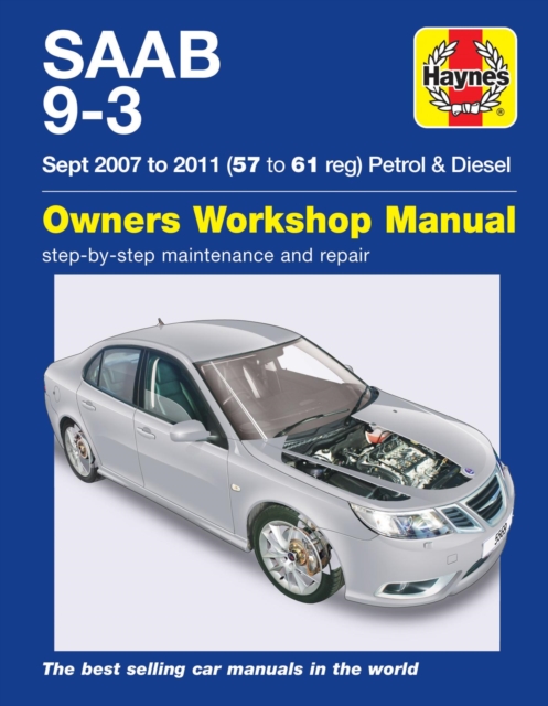 Book cover of SAAB 9-3 Petrol & Diesel (07 - 11) Haynes Repair Manual