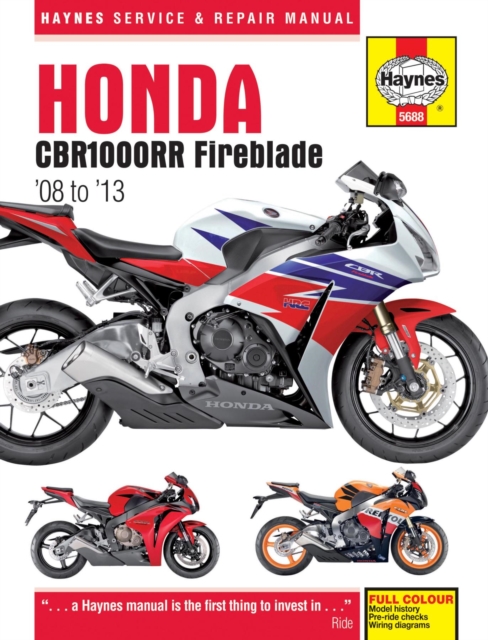 Honda CBR1000R Fireblade (08 - 13) by Matthew Coombs | Shakespeare