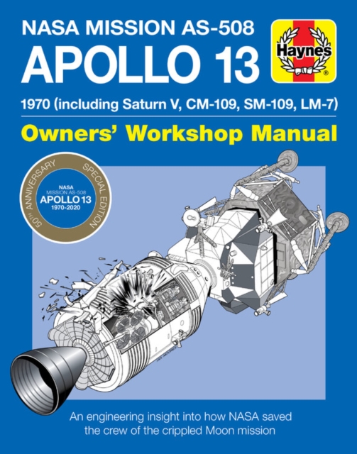 Book cover of Apollo 13 Manual 50th Anniversary Edition