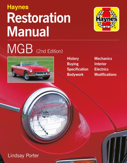 Book cover of MGB Restoration Manual