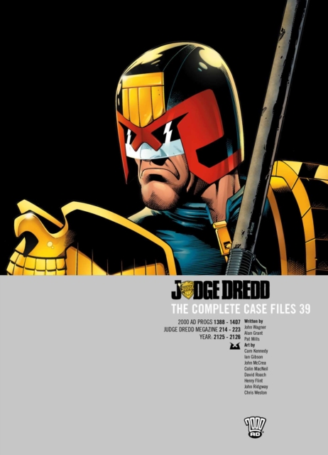 Book cover of Judge Dredd: The Complete Case Files 39