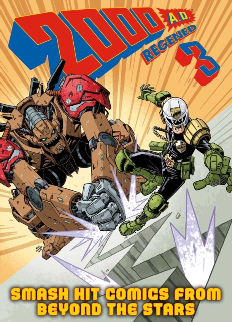 Book cover of 2000 AD Regened Volume 3