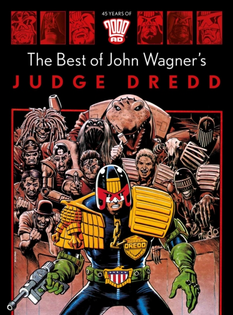 Book cover of The Best of John Wagner's Judge Dredd