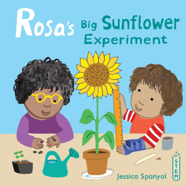 Book cover of Rosa's Big Sunflower Experiment