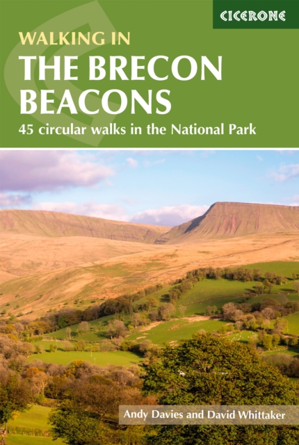 Book cover of Walking in the Brecon Beacons