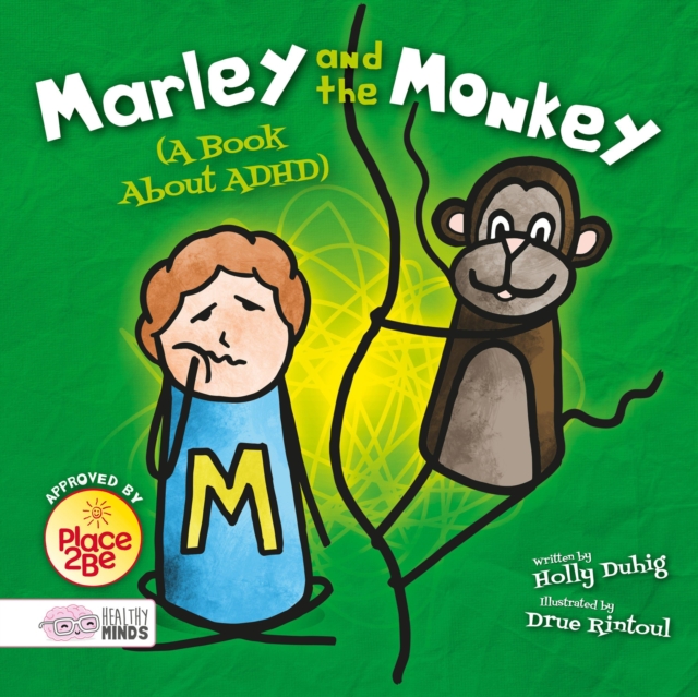 Book cover of Marley and the Monkey (A Book About ADHD)