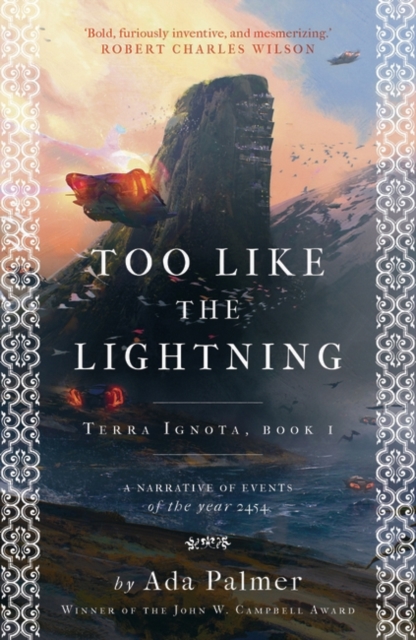 Book cover of Too Like the Lightning
