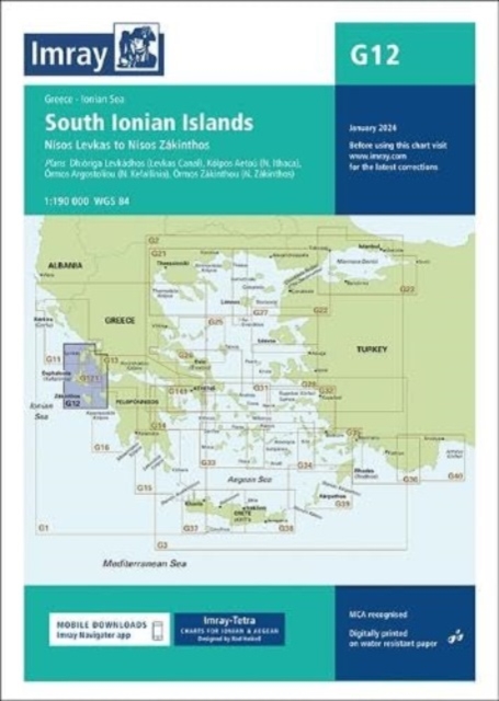 Book cover of G12 South Ionian Islands