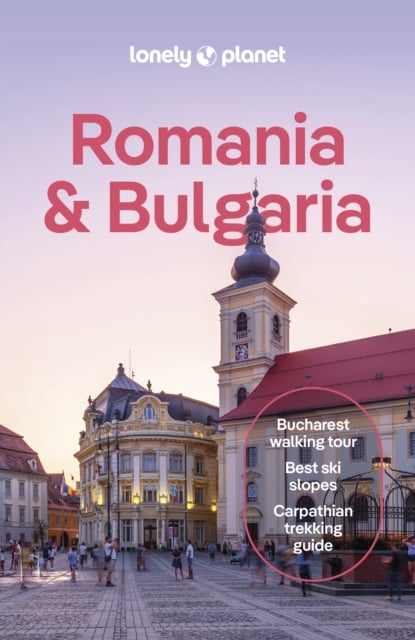 Book cover of Lonely Planet Romania & Bulgaria