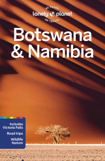 Book cover of Lonely Planet Botswana & Namibia