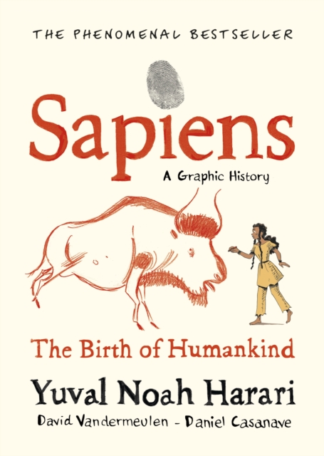 Book cover of Sapiens A Graphic History, Volume 1