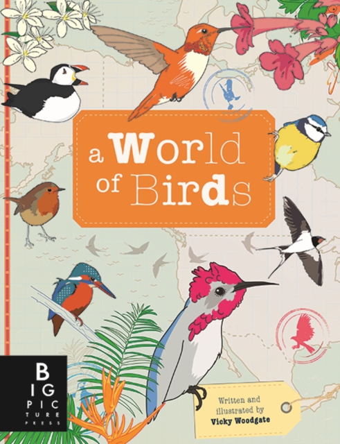 Book cover of A World of Birds