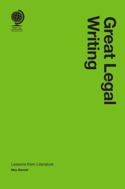 Book cover of Great Legal Writing
