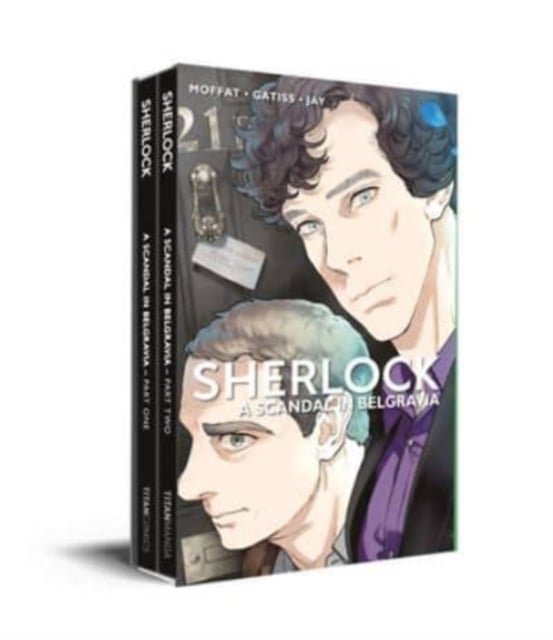 Book cover of Sherlock: A Scandal in Belgravia 1-2 Boxed Set