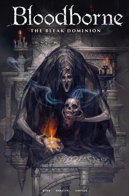 Book cover of Bloodborne: The Bleak Dominion