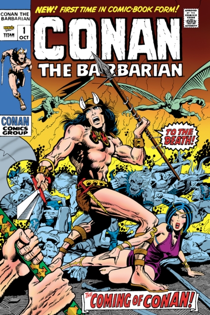 Book cover of Conan The Barbarian: The Original Comics Omnibus Vol.1